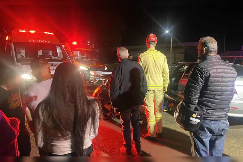  Grave acidente na PR-466 deixa duas pessoas feridas em Jardim Alegre 