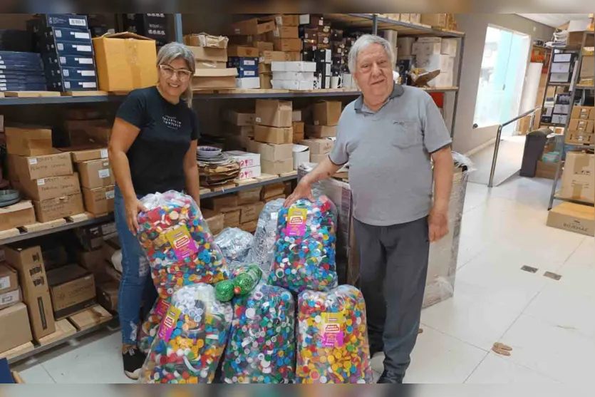  Rotary de Jardim Alegre arrecada tampinhas para Hospital de Câncer 