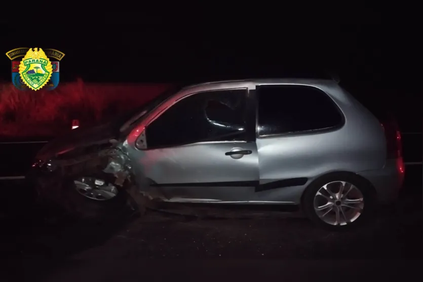  Batida ocorreu na noite de sábado entre Nova Fátima e Congoinhas 