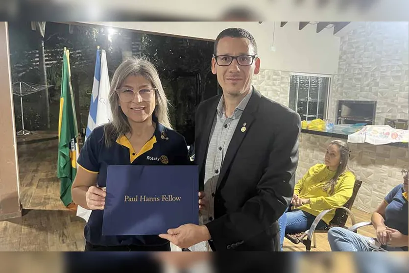  Rotary de Jardim Alegre recebe visita de intercambista de  Taiwan 