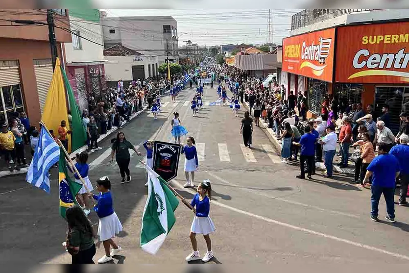  Desfile de 7 de setembro em Jardim Alegre 