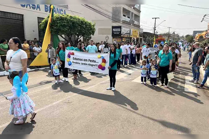  Desfile de 7 de setembro em Jardim Alegre 