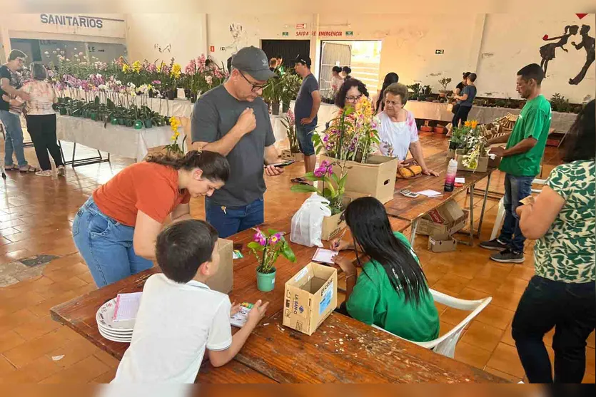  Exposição de Orquídeas em Jardim Alegre 