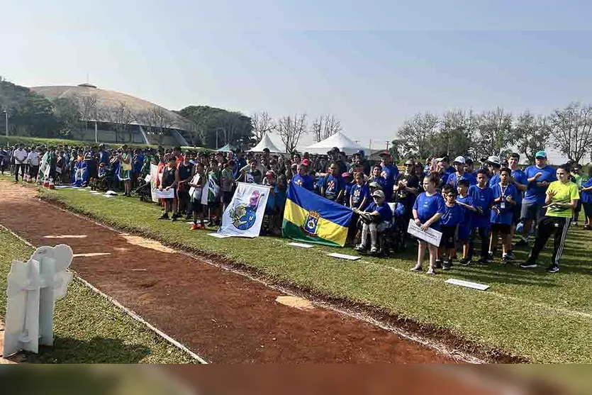  Festival Paralímpico reúne em Ivaiporã atletas de 34 cidades do Paraná 