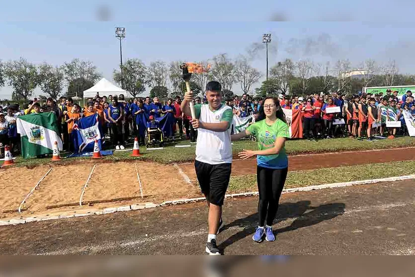  Festival Paralímpico reúne em Ivaiporã atletas de 34 cidades do Paraná 