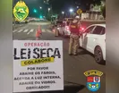 Blitz da Lei Seca em Ivaiporã resulta em cinco veículos apreendidos