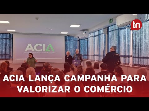 Acia de Apucarana lança campanha para valorizar comércio local