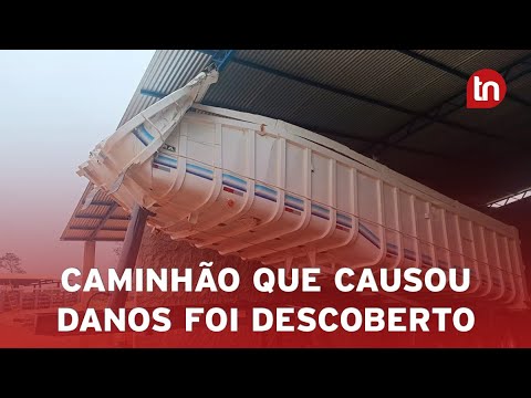 Caminhão que danificou viaduto de Arapongas foi apreendido