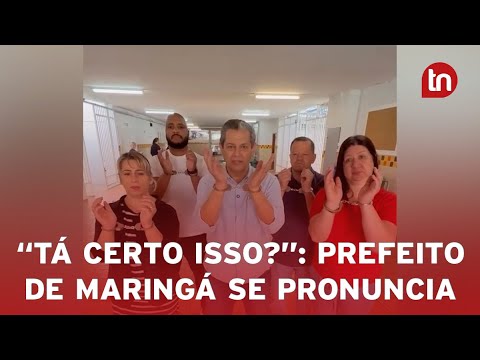 Escola de Maringá é depredada e prefeito se manifesta sobre o caso