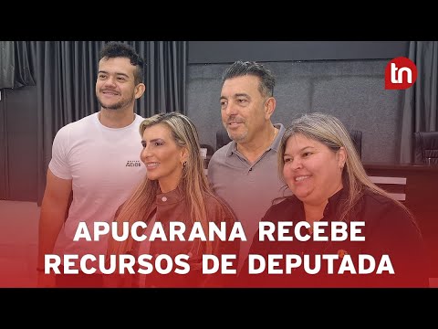 Deputada Flávia Francischini repassa recursos e visita Apucarana