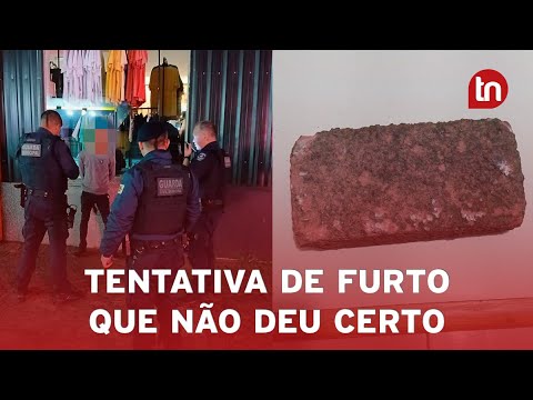GCM prende homem que tentou furtar loja na Oswaldo Cruz