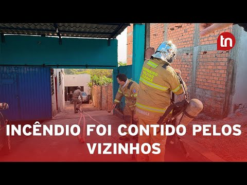 Incêndio atinge residência no Parque Bela Vista em Apucarana