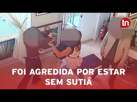 Jovem é agredida e arrastada pelos cabelos por estar sem sutiã no PR