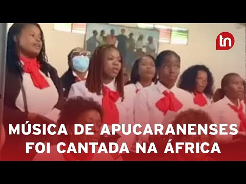 Música de apucaranenses é tocada em igreja da África e emociona fiéis