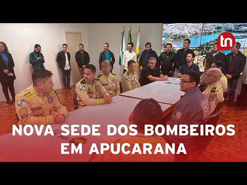Apucarana terá nova sede dos bombeiros