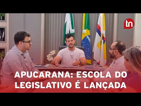 Câmara de Apucarana lança Escola do Legislativo no próximo sábado (23)