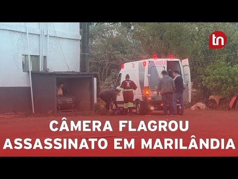 Câmeras registram briga e tiros que acabaram em morte em Marilândia