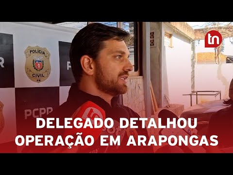 Delegado dá detalhes sobre operação contra suspeitos de homicídio
