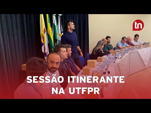 Vereadores de Apucarana fazem sessão itinerante na UTFPR