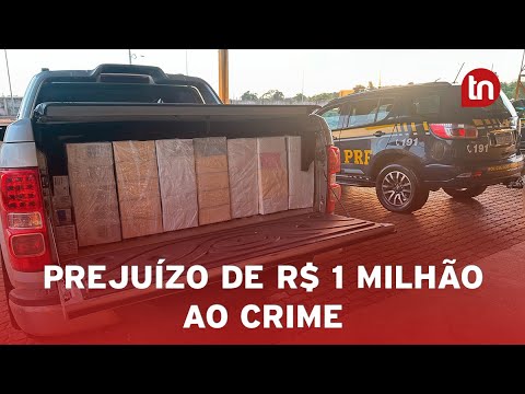Carga de celulares avaliada em R$ 1 milhão é apreendida no PR