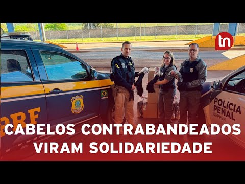 Mercadoria apreendida pela PRF vira apoio a mulheres com câncer