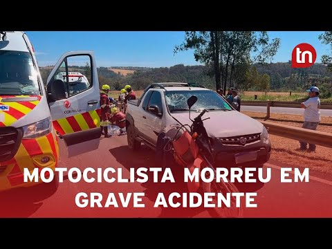 Morre motociclista vítima de acidente no Contorno Sul em Apucarana