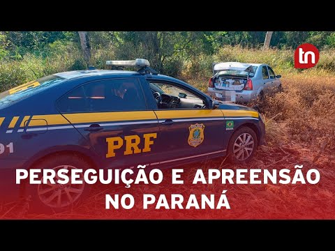 PRF apreende carga de cigarros contrabandeados após perseguição