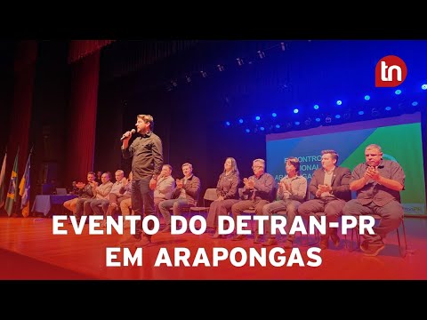Arapongas: Evento do Detran-PR debate inovação e melhorias no trânsito