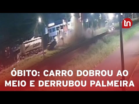 Câmera flagra colisão brutal que deixou jovem morto em Sarandi (PR)