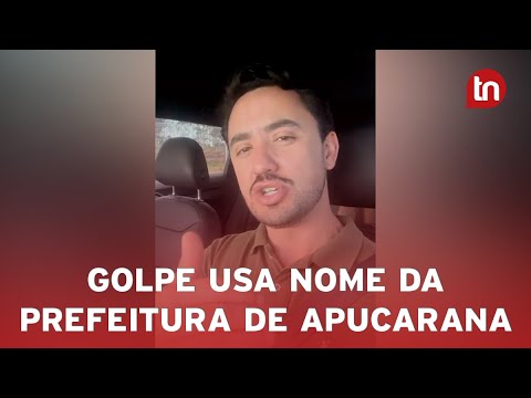 Golpe usa nome da Prefeitura de Apucarana para clonar celular