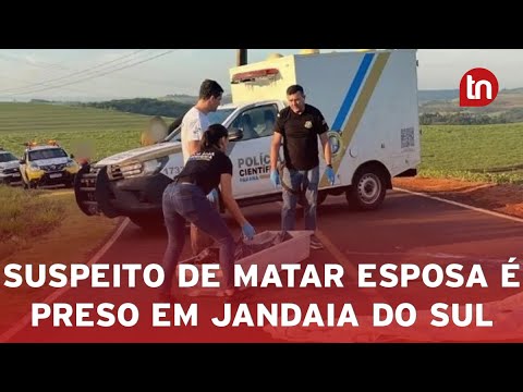 Homem suspeito de matar esposa com barra de ferro é preso em Jandaia