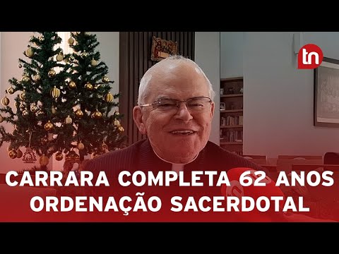 Monsenhor Roberto Carrara completa 62 anos de ordenação sacerdotal