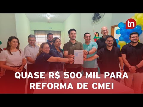 Reforma de quase R$ 500 mil é anunciada para Cmei em Apucarana