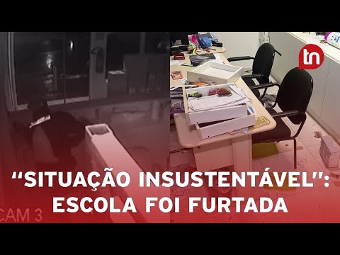 ‘Situação insustentável’, diz diretora de escola furtada em Apucarana
