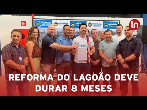 Apucarana assina ordem de serviço de R$ 1,2 milhão para reforma do Lagoão