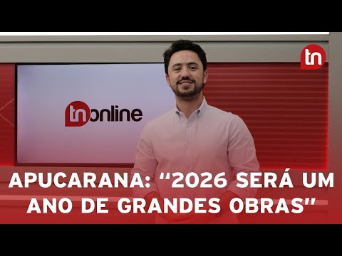 "2026 será um ano de grandes obras para Apucarana", diz Rodolfo