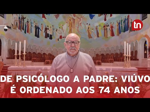 De psicólogo a padre: aos 74 anos, viúvo é ordenado em Apucarana (PR)