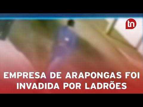 Empresa é invadida e ladrões furtam van e chopeiras em Arapongas