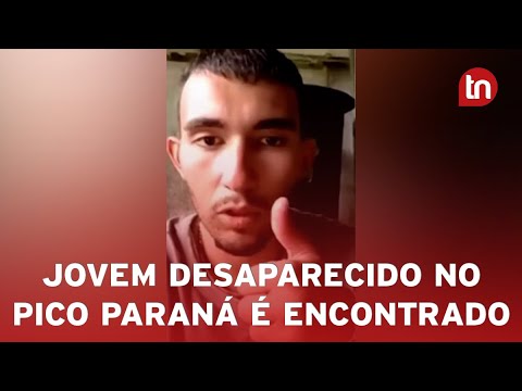 Jovem que sumiu no Pico Paraná é localizado vivo após 5 dias desaparecido