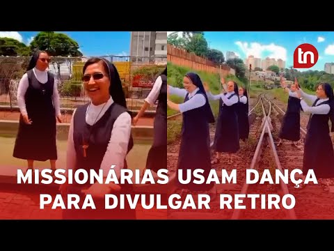 Missionárias usam dança em vídeo para divulgar retiro vocacional em Apucarana
