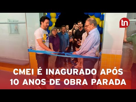 Após 10 anos, Apucarana inaugura Cmei Prof. João Baptista Mareze