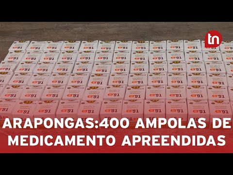 Motorista é preso com 400 ampolas de medicamento na PR-444 em Arapongas
