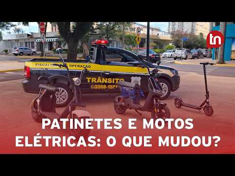 Apucarana e Arapongas vão endurecer fiscalização de patinetes e motos elétricas