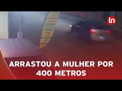 Homem arrasta ex-namorada de carro por 400 metros após vê-la com atual