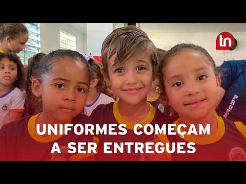 Apucarana inicia entrega de uniformes escolares para alunos da rede municipal