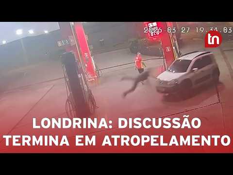 Motorista atropela morador após discussão por garagem bloqueada em Londrina