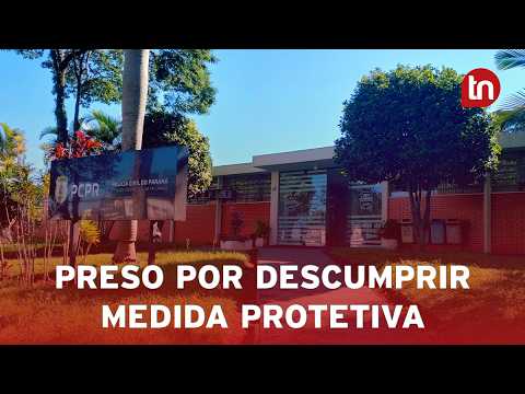 PCPR prende homem por descumprir medida protetiva em Apucarana