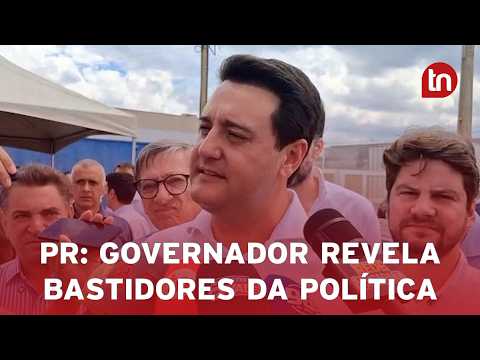Ratinho Jr. afirma que desistiu de concorrer à presidência para "blindar o Paraná"