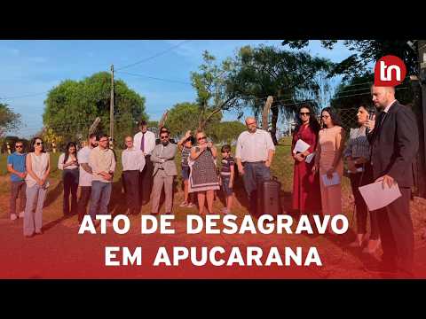 Advogada acusa PM de agressão e OAB realiza ato em Apucarana