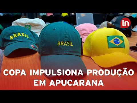 Copa do Mundo impulsiona produção de bonés em Apucarana